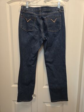 FDJ French Dressing Jeans Olivia Women's Petite Dark Blue Denim Jeans